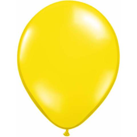 Citrine Yellow Mini Balloons (5") by Qualatex.