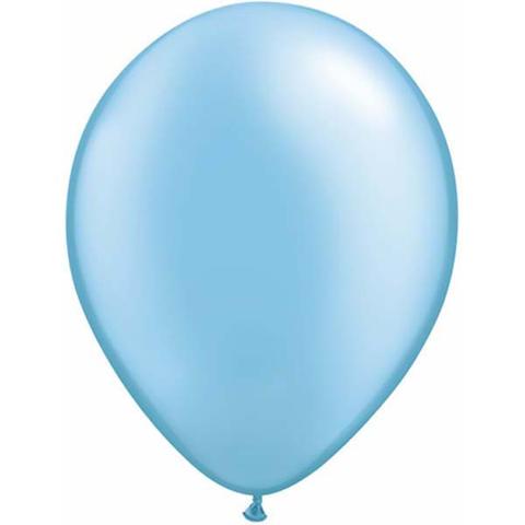 Pearl Azure Mini Balloons
