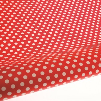 Table Runner / Gift Wrap ~ Red Spot