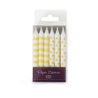 Candles ~ Limoncello Stripes & Spots