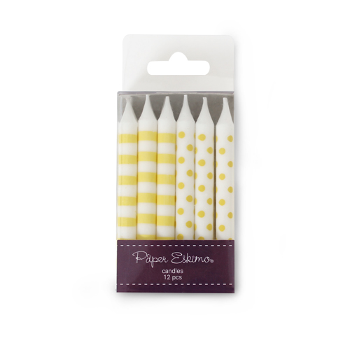 Candles ~ Limoncello Stripes & Spots