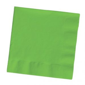 Citrus Green Paper Napkins
