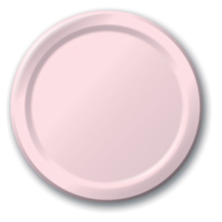 Paper Plates ~ Classic Pink