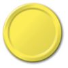 Paper Plates ~ Lemon Yellow