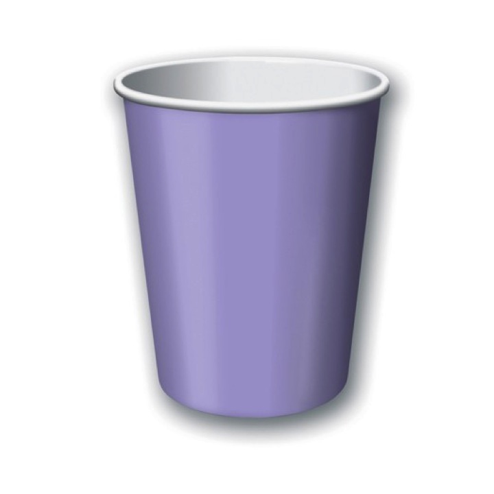 Paper Cups ~ Lavender