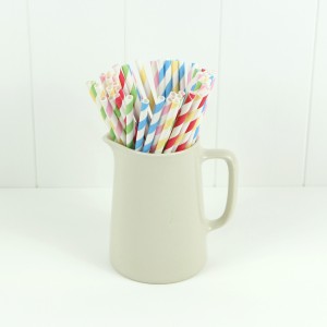 Paper Straws ~ Rainbow