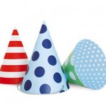 Party Hats ~ Blue Red Green
