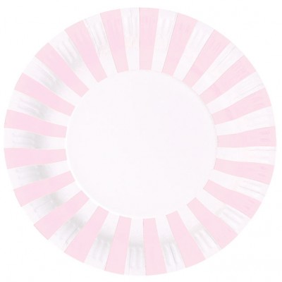Paper Plates ~ Marshmallow Pink