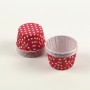 Serving Cups ~ Red Polkadot