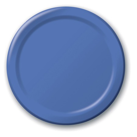 Royal Blue Paper Plates