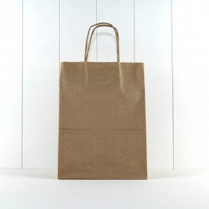 Party Bag with Twist Handle ~ Kraft Large