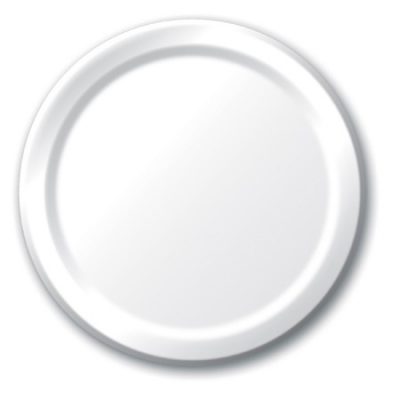 Paper Plates ~ White