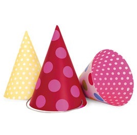 Party Hats ~ Pink Style