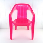 Kids Plastic Chairs ~ Pink
