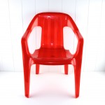 Kids Plastic Chairs ~ Red