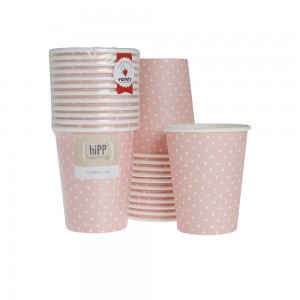 Paper Cups ~ Sweet Pink Dot