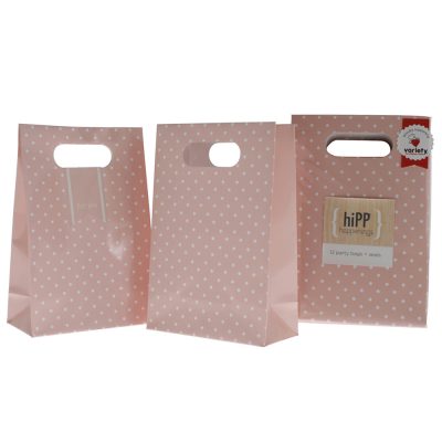 Party Bags & Seals ~ Sweet Pink Dot