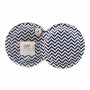 Paper Plates ~ Navy Chevron