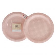 Paper Plates ~ Sweet Pink Dot