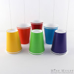 Rainbow Paper Cups