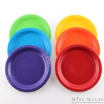 Rainbow Paper Plates