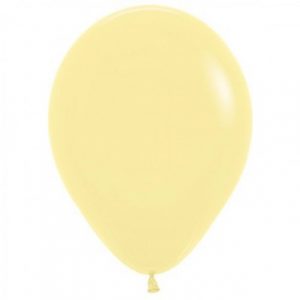 Pastel yellow balloons NZ