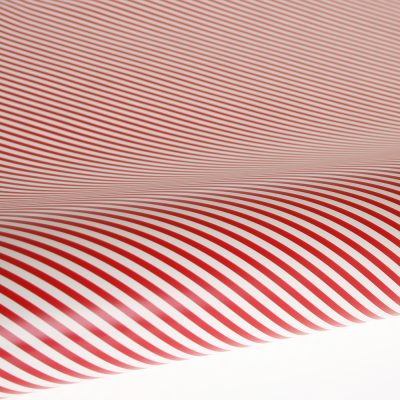 Table Runner / Gift Wrap ~ Red Stripe