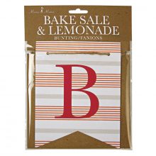 Bunting ~ Bake Sale / Lemonade