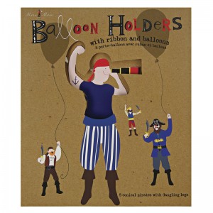 Balloon Holders ~ Ahoy There Pirate