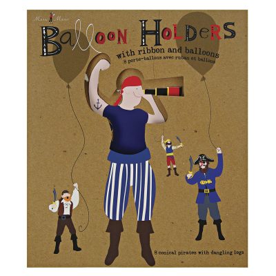 Balloon Holders ~ Ahoy There Pirate