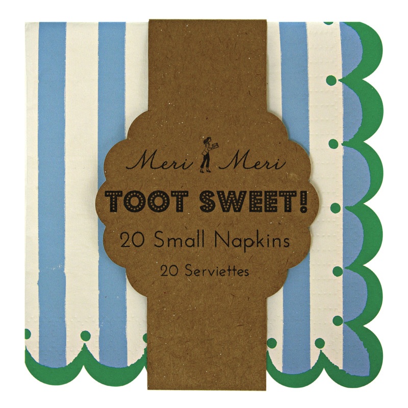Paper Napkins ~ Toot Sweet Blue