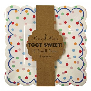 Paper Plates ~ Toot Sweet Spotty