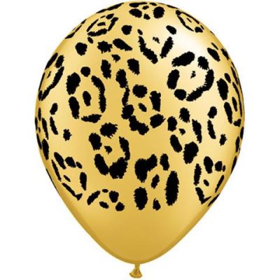 Leopard Spots Printed Balloons