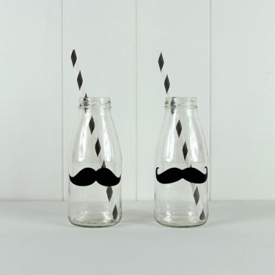 Moustache Vinyl Decals