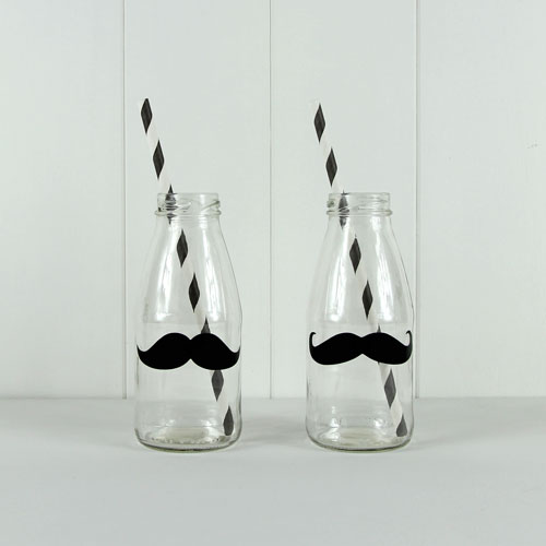 Moustache Vinyl Decals