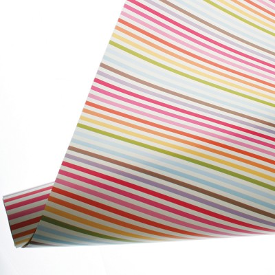 Table Runner / Gift Wrap ~ Rainbow Stripe