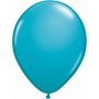 Tropical Teal Balloons by Qualatex are turquoise latex balloons.