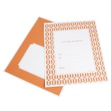 Invitations ~ Habitat Tangerine