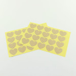 Stickers ~ Kraft Heart