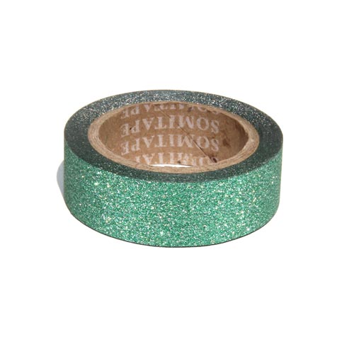 Glitter Tape ~ Green