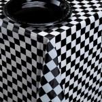 Table Cover ~ Black Check