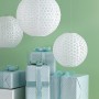 Eyelet Paper Lanterns ~ White