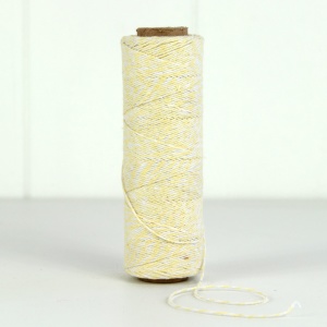 Bakers Twine ~ Butter Yellow
