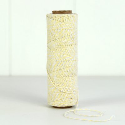 Bakers Twine ~ Butter Yellow