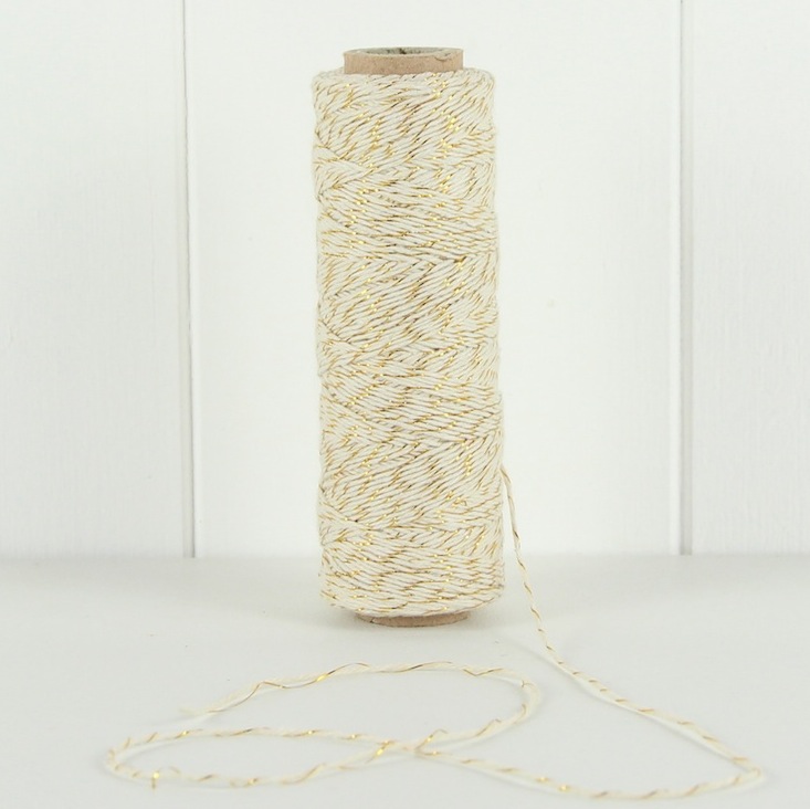 Bakers Twine ~ Gold