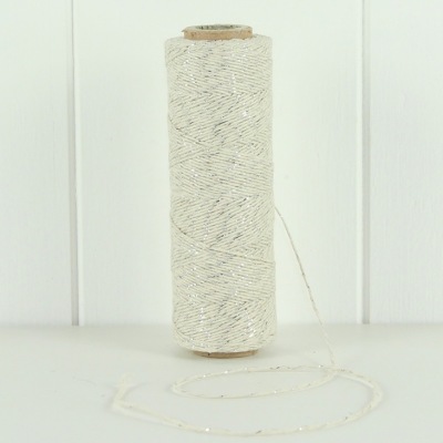 Bakers Twine ~ Silver