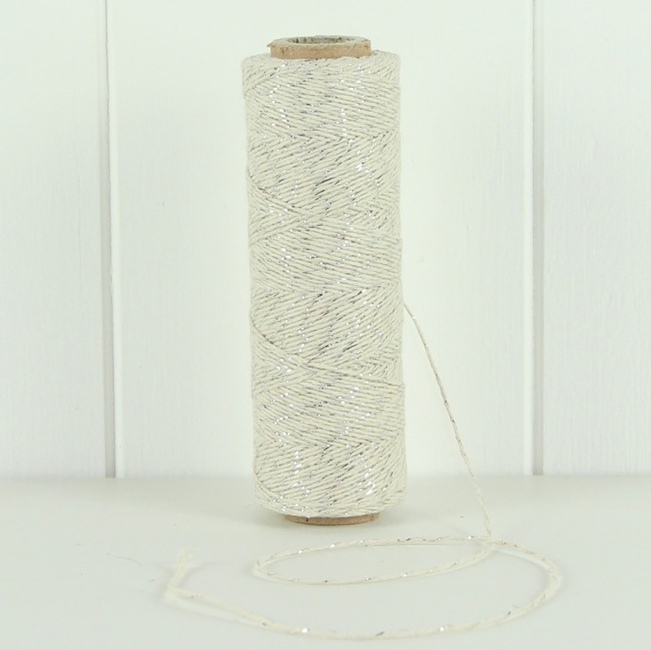 Bakers Twine ~ Silver