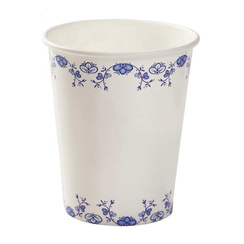 Paper Cups ~ Porcelain Blue
