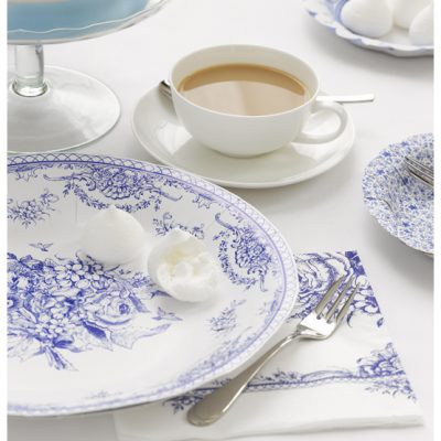 Porcelain Blue Serving Plates
