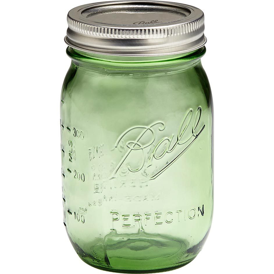 Ball Mason Jar ~ Heritage Spring Green Pint